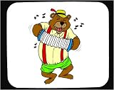 Decorated Mouse Pad with instrument image