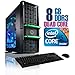 CybertronPC Maelstrom 2140ABGU, Black/Green, Intel Core i5 Quad-Core (2.66GHz), 8GB DDR3, 1TB Hard Drive, DVDRW, 2x Radeon HD5750, CrossFire Graphics Array, 750 Watt Power Supply, Windows 7 Ultimate 64-bit, 1 Year Parts & Labor Warranty