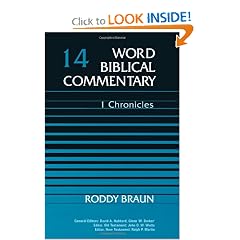 Word Biblical Commentary Vol., 14, 1 Chronicles  (braun), 359pp