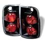 95 96 97 98 99 00 01 02 03 04 05 06 Chevy Blazer & GMC Jimmy / 95-01 Oldsmobile Bravada / 98-00 GMC Envoy Altezza Tail Lights - Black (Pair)