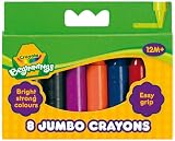 Produkt-Bild: Crayola Wachsmalstifte extra dick 8 Stk. ab 1 Jahr