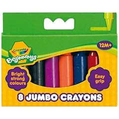 Crayola Wachsmalstifte extra dick 8 Stk. ab 1 Jahr