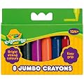 Crayola - 8 Jumbo Crayons Assorted Colours