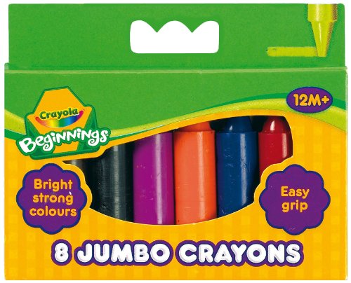 Crayola Wachsmalstifte extra dick 8 Stk. ab 1 Jahr Preisvergleich