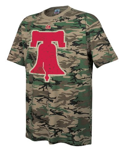 MLB Men's Philadelphia Phillies Cliff Lee Signature Series Tee (Camo, XX-Large)