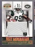 JERRICHO COTCHERY 2007 Donruss Gridiron Gear Next Generation Jumbo Swatch Prime Parallel JERSEY PATCH Card #20 of only 25 Made! Pittsburgh Steelers Football