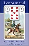 Produkt-Bild: Lenormand Orakelkarten mit Kartenabbildungen: 36 Orakelkarten