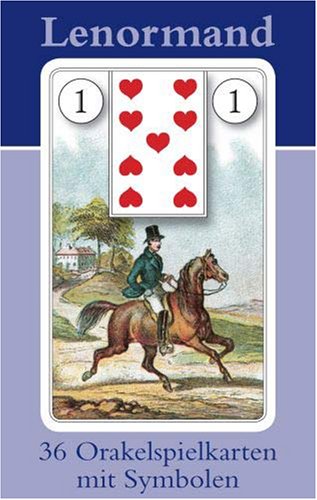 Produkt-Bild: Lenormand Orakelkarten mit Kartenabbildungen: 36 Orakelkarten