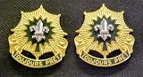 2nd ACR (Armored Cavalry Regiment) Distictive Unit Insignia-Pair (TOUJOURS PRET)