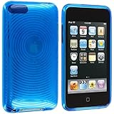 Blau wirbelt TPU Rubber Case H&uuml;lle f&uuml;r Apple Ipod Touch 3rd 2nd Generation 3G 2G