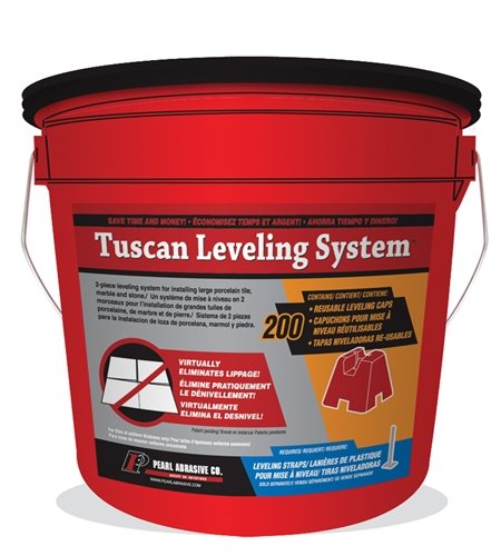 Pearl TLSCAP200 200 Re-Usable Tuscan Leveling System Caps