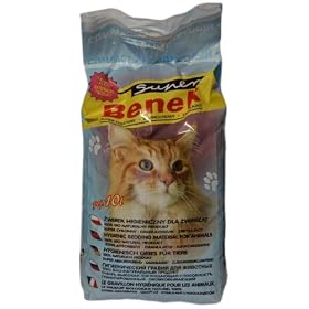 Super Benek Bentonite Clay Ultra Clumping Natural Cat Litter 10 Litre