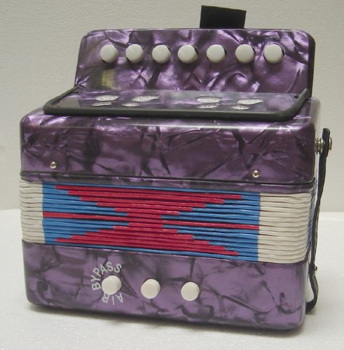Childrens Toyshop  Musical Instruments : Crystalcello AD103PR 2 Bass Button Accordion