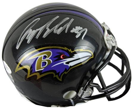 Anquan Boldin JSA Signed Football Helmet-Mini