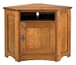 Cherry Oak Corner TV Stand Craftsman Collection by Anthony Lauren - CMCTVS