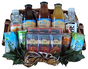 Buy juice gift baskets - Well Baskets Healthy Juice Gift Basket