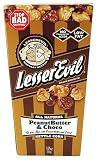 LesserEvil Peanut Butter & Choco Popcorn, 3.65-Ounce Boxes (Pack of 12)