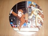 CURIOUS GEORGE Light switch Cover 5 Inch Round (12.5 cms) Switch plate Switchplate