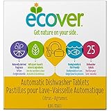 Ecover Automatic Dishwashing Tablets, Citrus, 25 Count (Packaging may Vary)