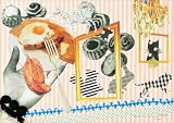 コラージュ・ブック 身近なものを切って貼って 画像