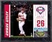 Chase Utley Philadelphia Phillies 8x10 Color Plaque
