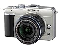 Olympus PEN E-PL1 12.3MP Live MOS Micro Four Thirds Interchangeable Lens Digital Camera with 14-42mm f/3.5-5.6 Zuiko Digital Zoom Lens (Champagne Gold)