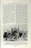 C1920 Persia Kazvin Grandiose Teheran Gate Donkeys