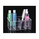 Acrylic Vanity Top Organizer- 5 Compartments by US Acrylic Inc.