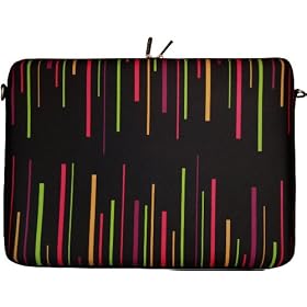 Digittrade LS129-15 'Colours' Notebook Sleeve Neoprene Designer 15.4-15.6 Inches 39.1-39.6 cm