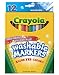 Art Markers, Washable, Fine Line Point, Assorted Colors, 12/Set BIN587813