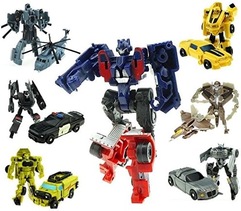 1 set of 7 Bumblebee Autobots Vehicles Boys Toy Gift
