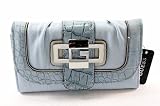 Guess Debut Slg Slim Clutch Wallet Handbag Blue Ladies Purse Reviewed