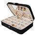 Renee Mele & Co 0054562M Sueded Jewelry Box with 24 Sections