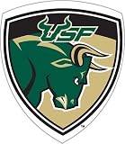 NCAA South Florida Bulls 12 inch Vinyl Magnet