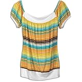 Baby Phat Women's Raglan Shirred Sleeve Banded T at Baby Phat