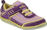 KidOFit Unisex Childrens Orchid Leather/Fabric Sneaker,Purple,7 US