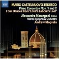 Castelnuovo-Tedesco: Piano Concertos Nos. 1/ 2 F-B (Naxos: 8.572823)