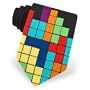 Men's Tetris Tie by Game Tie in Black