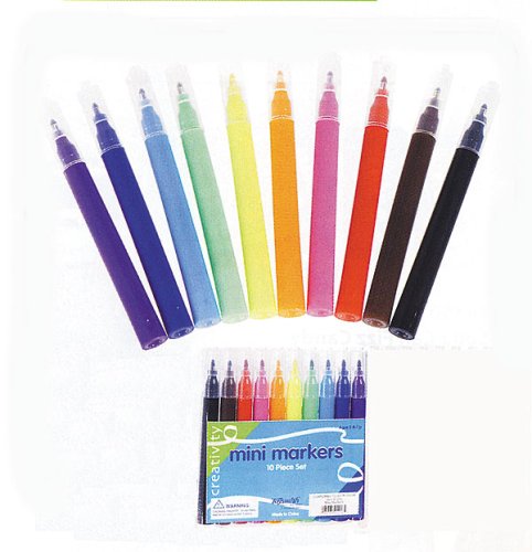 Childrens Toyshop  Toys : MINI MARKER SET/10