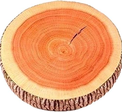 Coffeeroom 15.4''/39cm Creative Home Textile Decoration Soft Nature Tree Stump Cushion Throw Pillows (Chopping block)