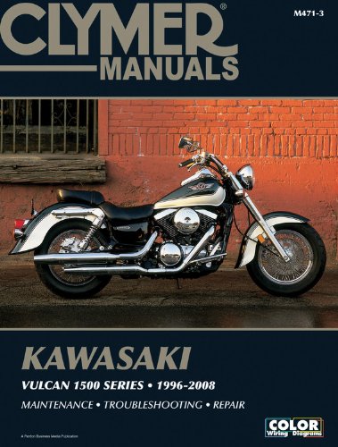 kawasaki vulcan 1500 series 96 08 clymer motorcycle repair