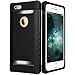 ESR iPhone 6 Plus Case, iPhone 6 Plus Case Heavy Duty Protection Rugged Shockproof Case, Full Body Armor Case Bumper for iPhone 6s Plus / 6 Plus [Free Screen Protector] (Shielder Black)