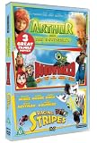 Arthur and the Invisibles/Hoodwinked/Racing Stripes [DVD]