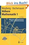 H�here Mathematik 1: Differential- und Integralrechnung. Vektor- und Matrizenrechnung (Springer-Lehrbuch)