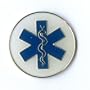EMT Star of Life Rettungsdienst �skulapstab Metall Button Pin Anstecker 187