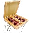 Gravers 6 Shapes w/Handle & Case E.F.B.