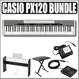 Casio PX120 Privia Digital Piano + Deluxe Home Kit