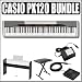 Casio PX120 Privia Digital Piano + Deluxe Home Kit