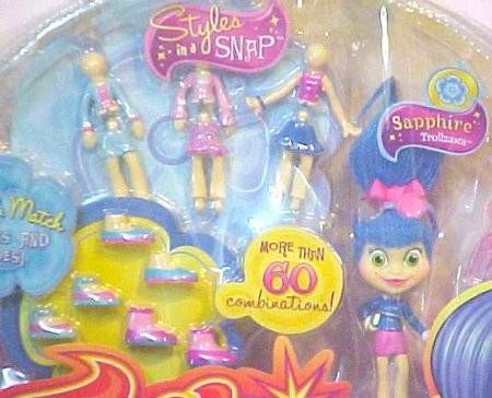 Trollz Styles in a Snap Sapphire