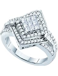 0.75CTW DIAMOND INVISIBLE RING